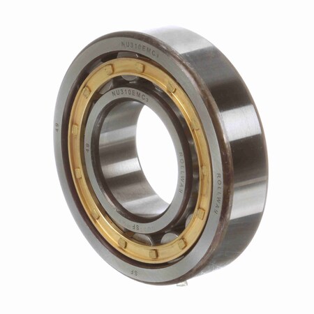 Rollway Cylindrical Bearing - Caged Roller - Straight Bore - Unsealed NU 310 EM C3
